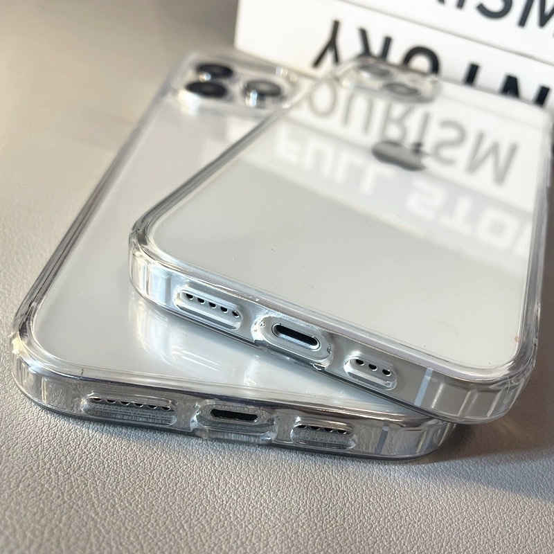 超薄透明簡約軟殼蘋果手機殼