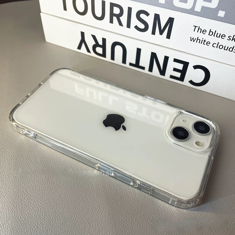 超薄透明簡約軟殼蘋果手機殼