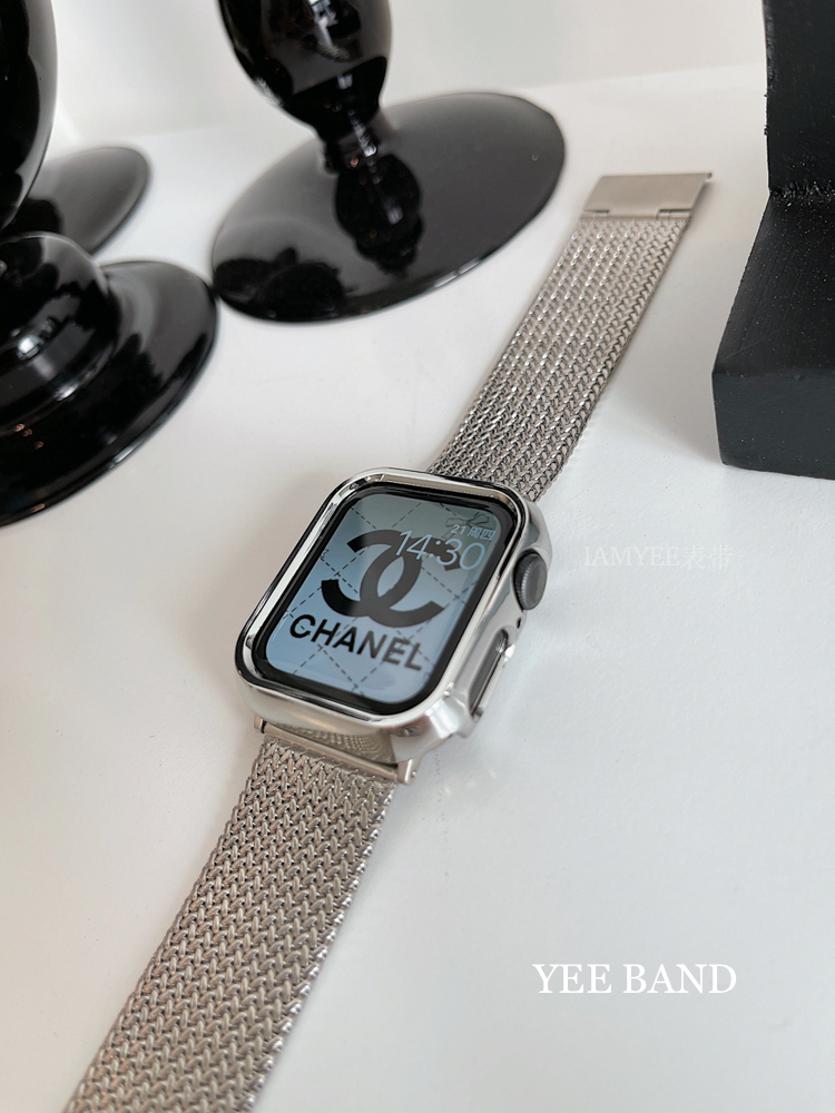 "蘋果手錶半包硬保護殼電鍍Applewatch