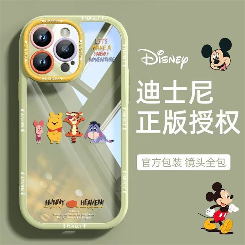 "【迪士尼】維尼熊高級感iPhone保護殼